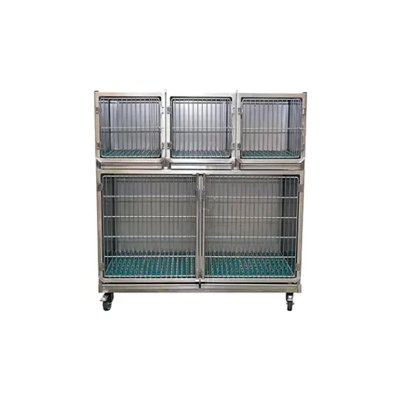 Vetinox – Ensemble de cages inox